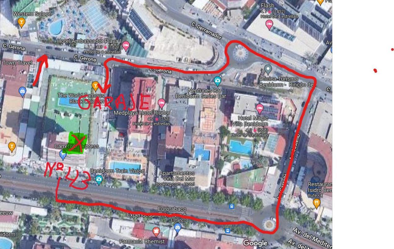 Atico Con Gran Terraza Apartment Benidorm Ngoại thất bức ảnh